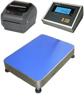 LBW BX-LP LABEL PRINTING INDUSTRIAL FLOOR SCALES