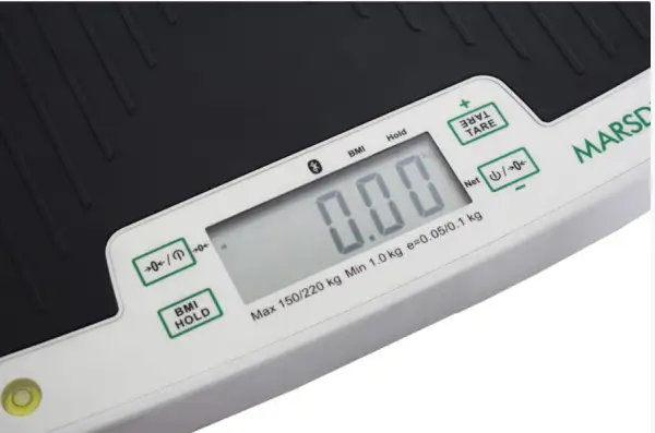 Click Here To Enlarge This Photo Of MARSDEN M-420 DIGITAL PORTABLE MEDICAL SCALE