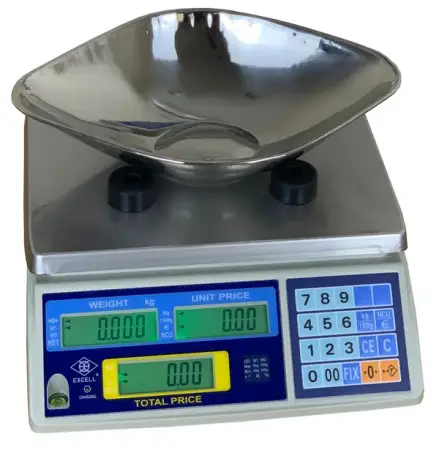 Click Here To Enlarge This Photo Of EXCELL FD3-P DIGITAL RETAIL SCALES