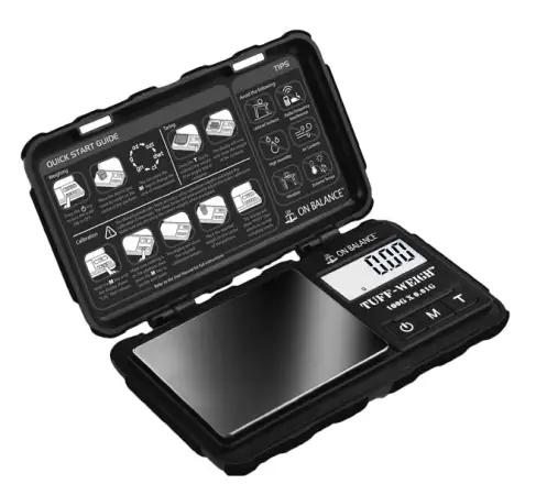 Click Here To Enlarge This Photo Of ON BALANCE TUFF WEIGH SERIES POCKET BALANCE