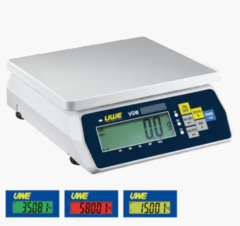 Click Here To Enlarge This Photo Of UWE VGW CHECK-WEIGHING BENCH SCALE